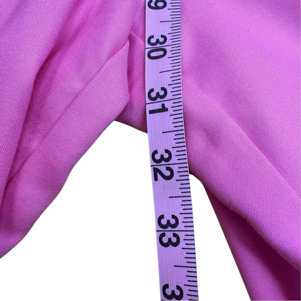 TRINA TURK Hot Pink Wide Leg Jumpsuit Size S - Image 6