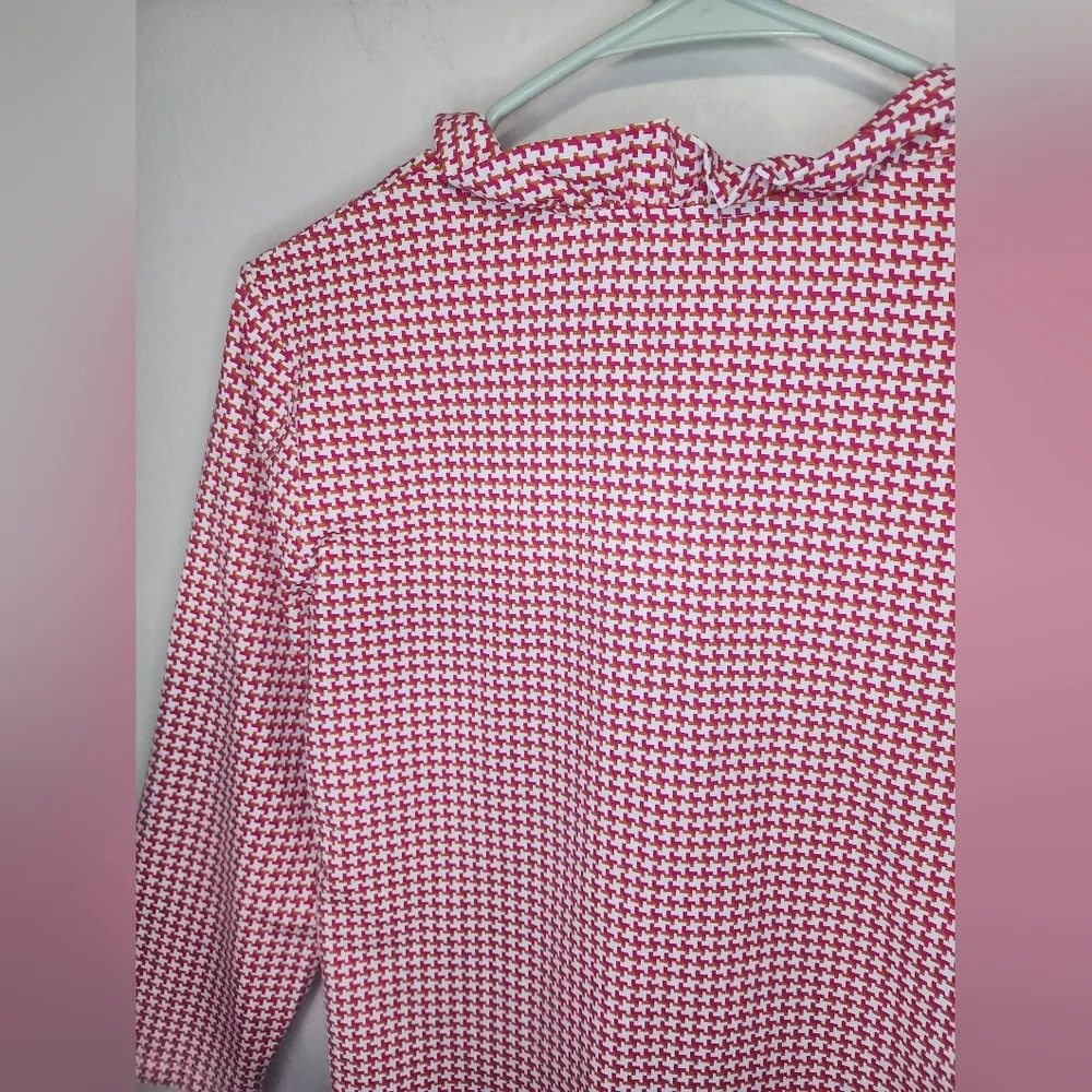 J. McLaughlin Durham Ruffle Geometric Catalina Cloth Top - Image 5