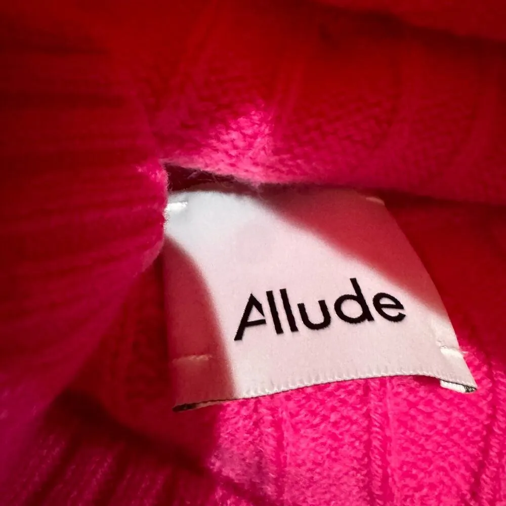 ALLUDE Cashmere sweater in rose - Image 6