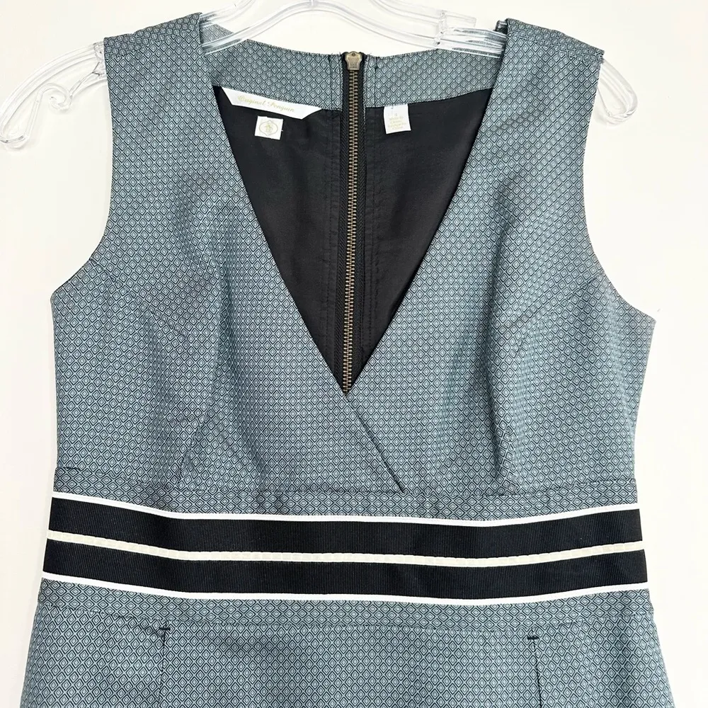 Original Penguin Elegant Blue Sleeveless Dress - Image 2