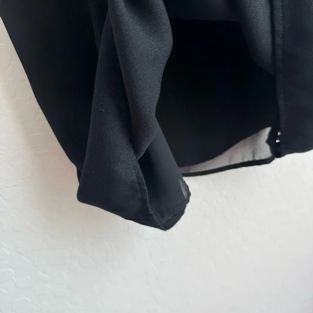 A New Day Black Lined Cami V Neck XXL - Image 4