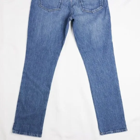 NEW Madewell High-Rise Slim Boyjean in‎ Moorland Was, 25P - Image 13