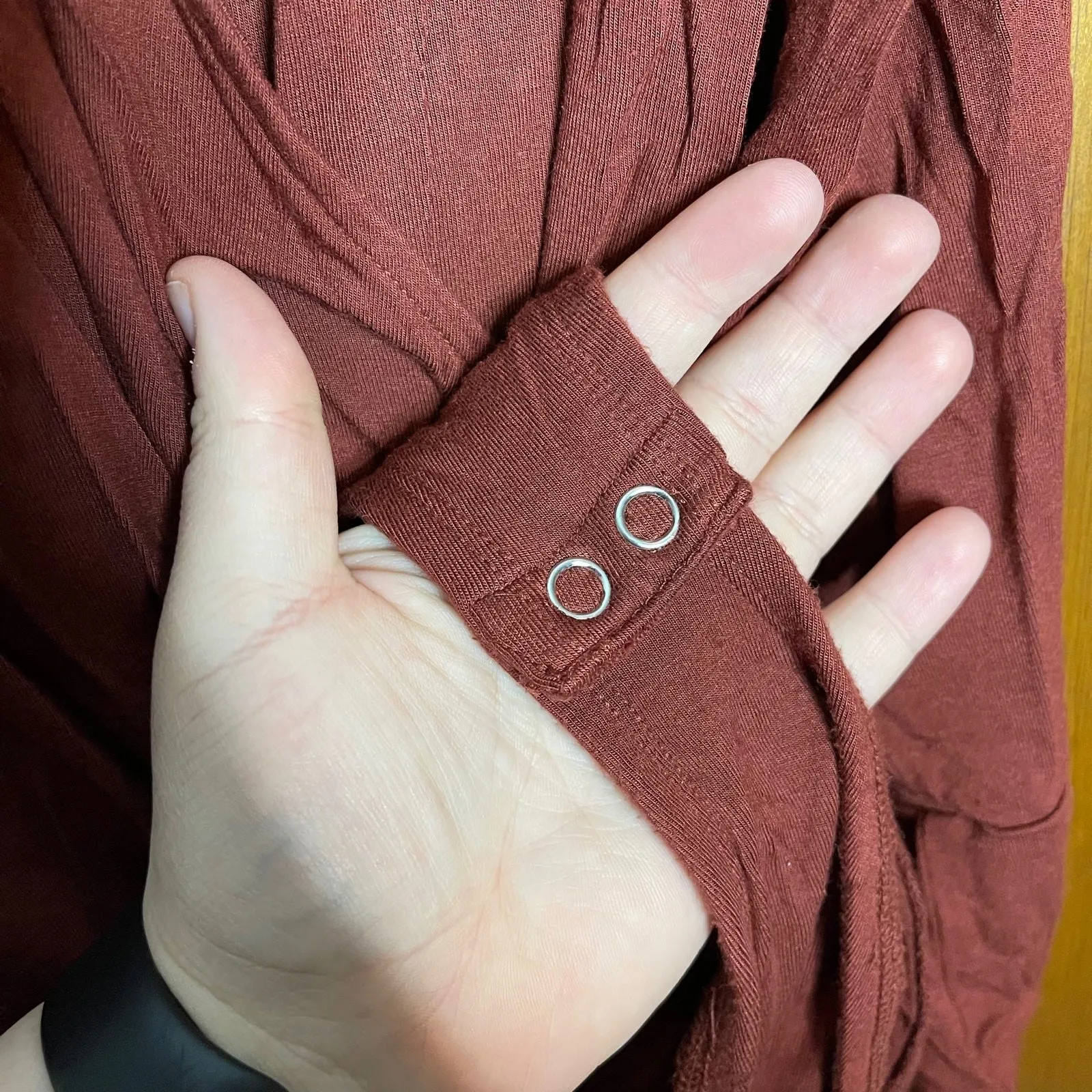 Torrid Plus Size Brick Red Super Soft CrissCross Surplice Bodysuit Size 3X - Image 6