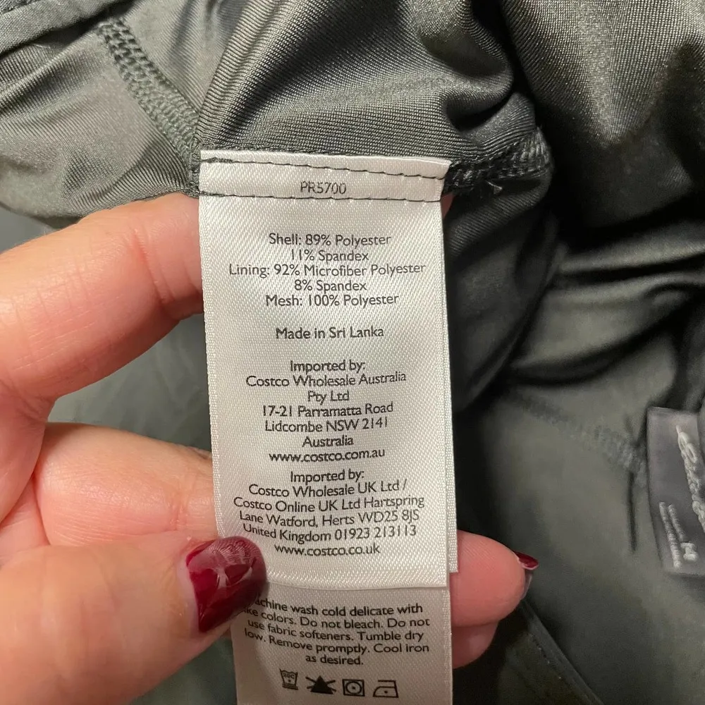 Eddie Bauer Womens Solid Gray Skort Size 14 Tennis Skirt Attached Shorts - Image 9