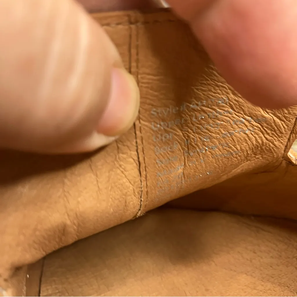 Madewell The Frances skimmer leather loafers cognac women’s size 11 contemporary - Image 9