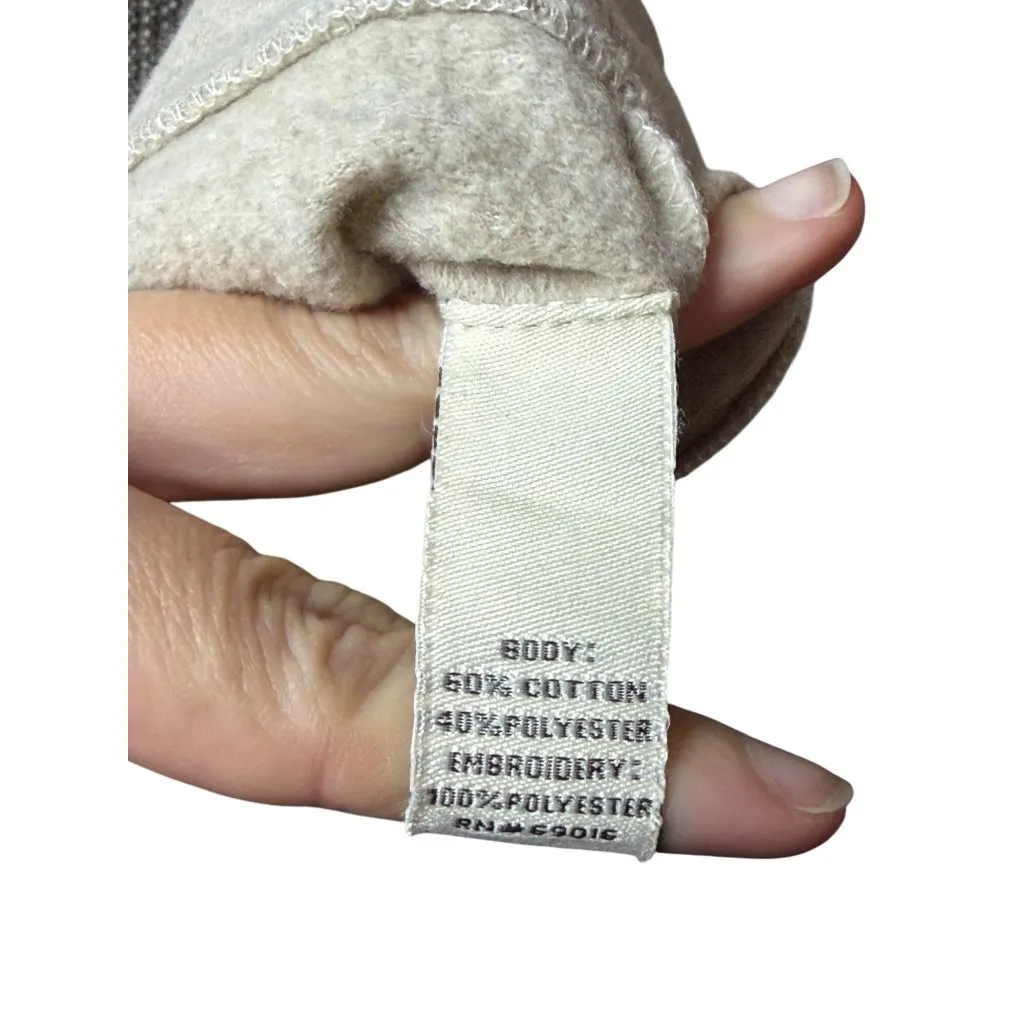 Ruffhewn Womens Medium Cozy Sweatshirt Tan Gray Raglan Native Navajo Aztec Print - Image 6