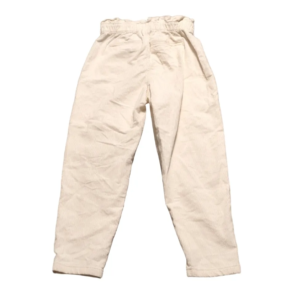 Banana Republic International Exclusive Ivory Paper bag Corduroy Pants Size 2 - Image 6