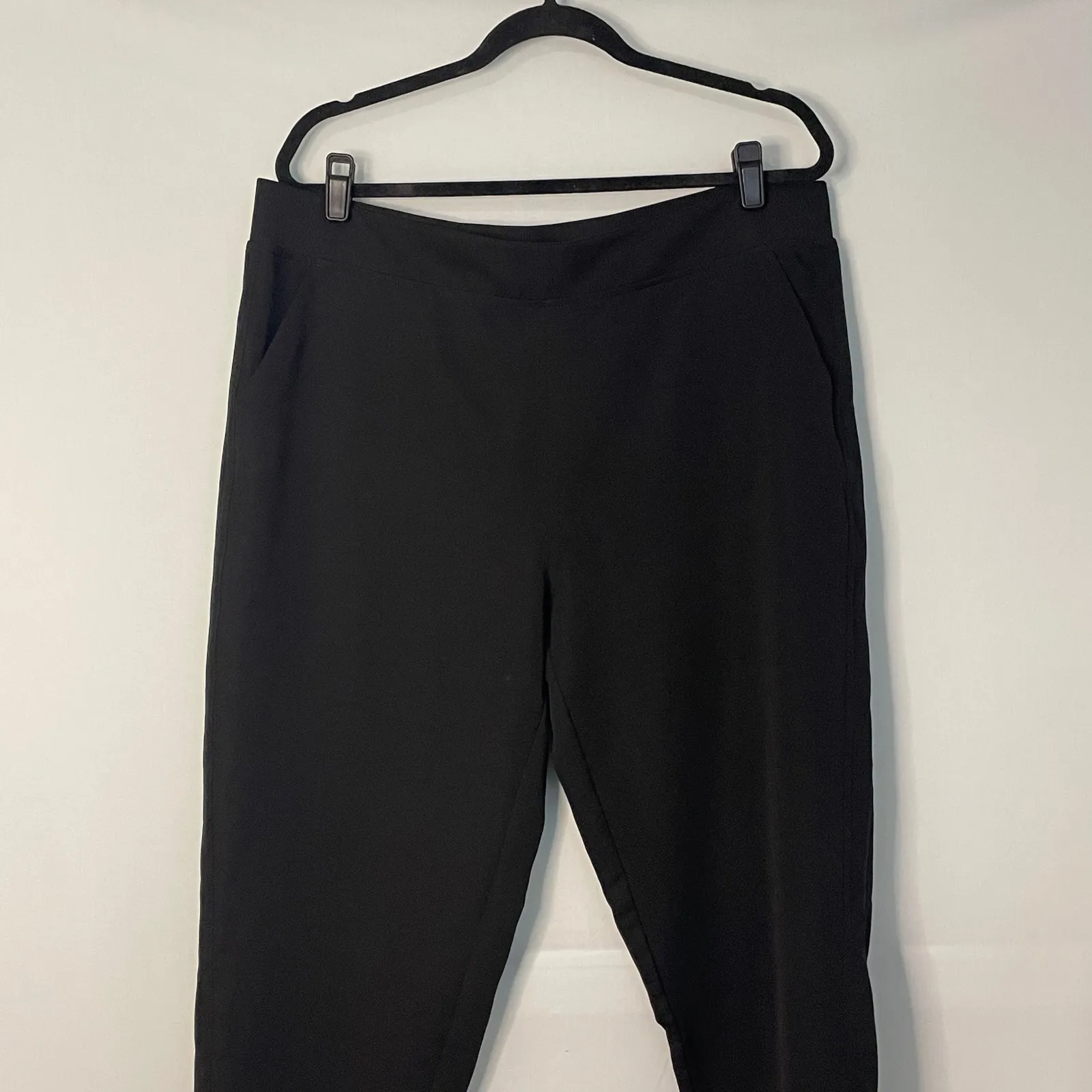 32 Degrees Cool XL Black Pull On‎ Comfort Stretch Pants Trousers - Image 2