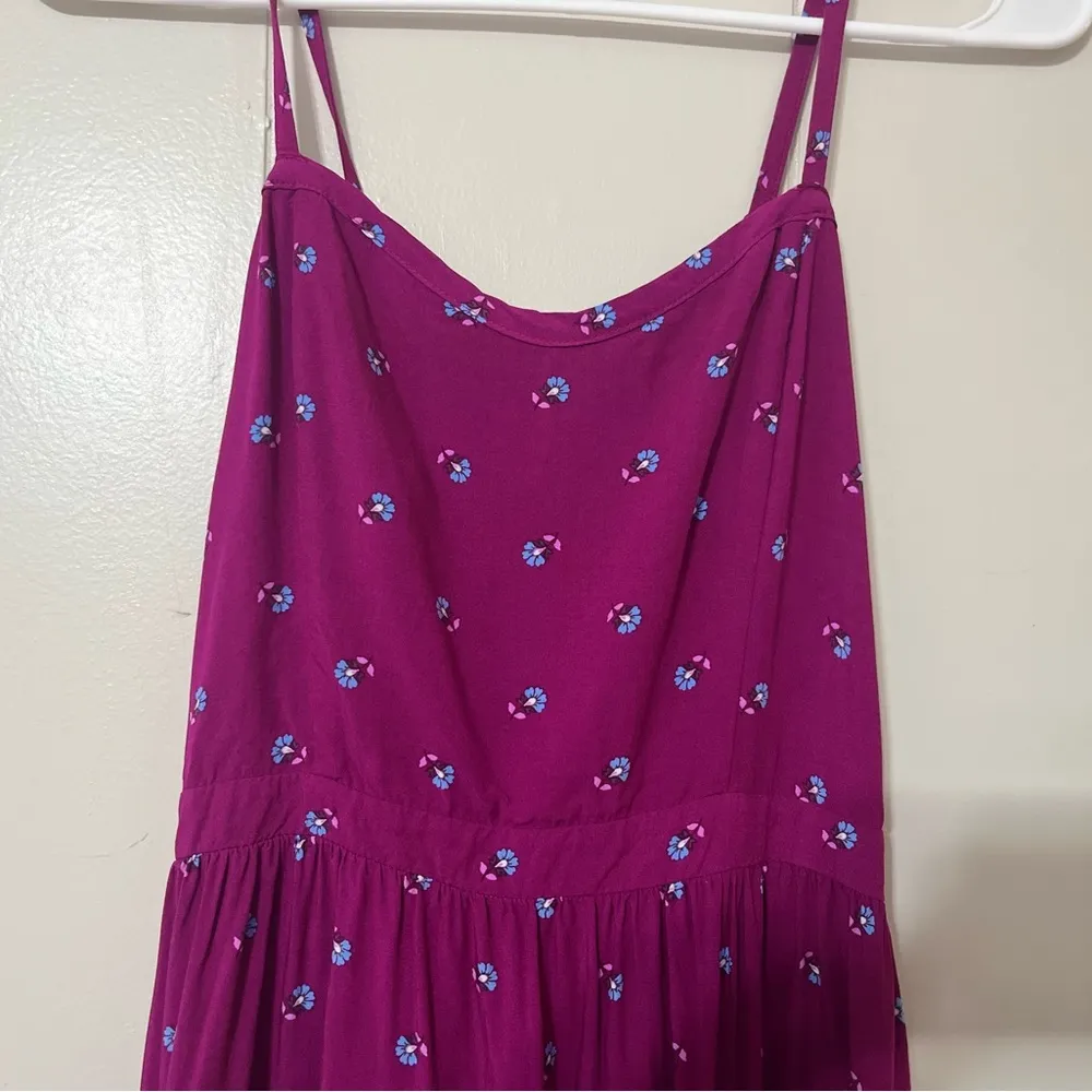 Old Navy Womens Purple Floral Dress Size XS - Image 3
