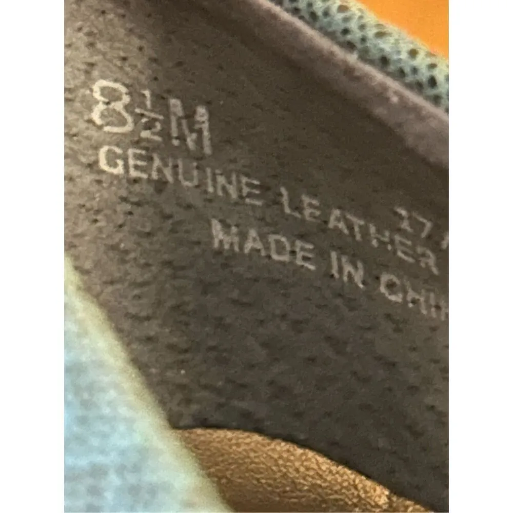 Nordstrom block heels comfort construction leather size 8.5 ￼ - Image 8