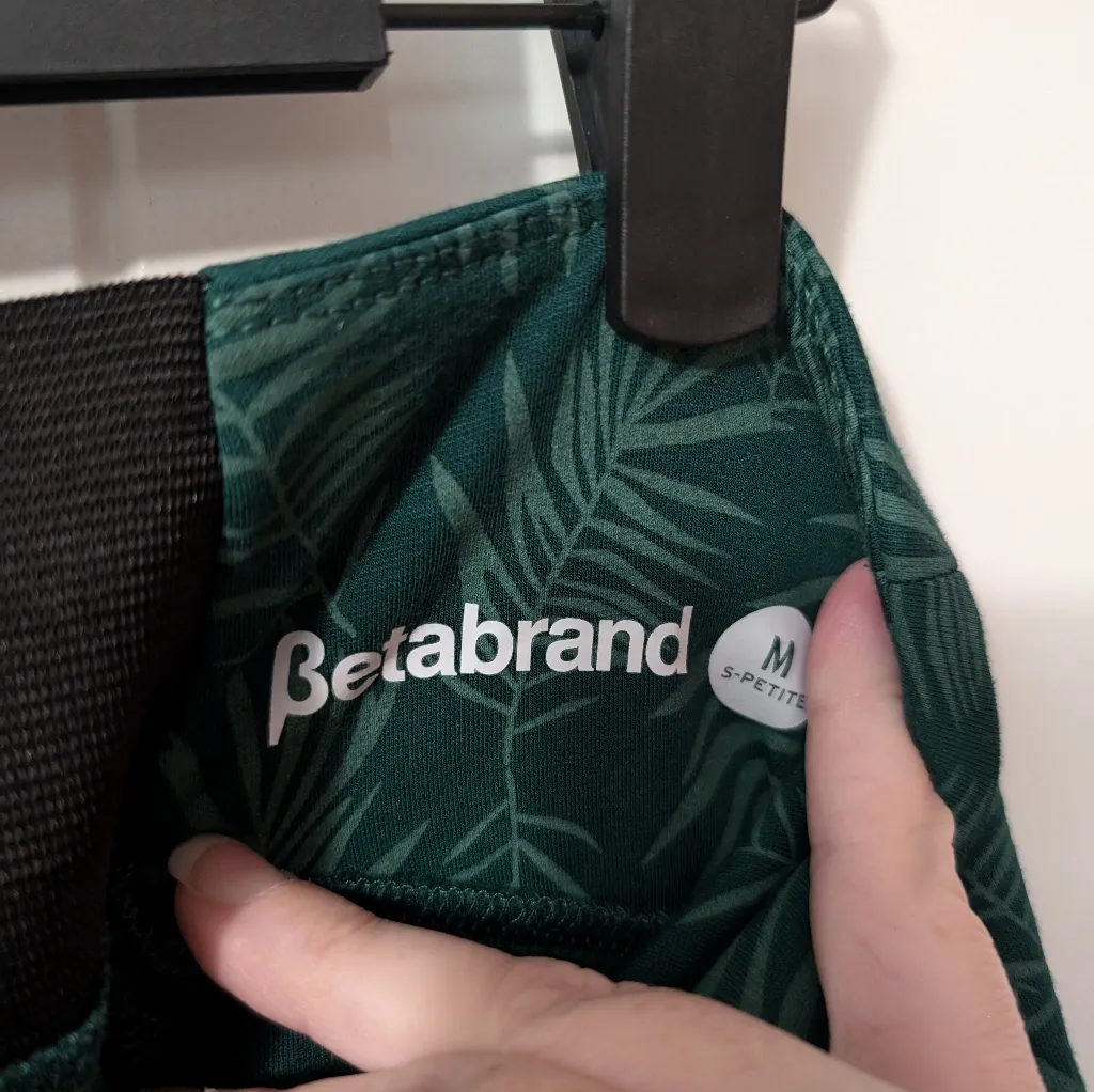 BETABRAND Dress Pant Yoga Pants Medium/Petite Jungle Print - Image 4