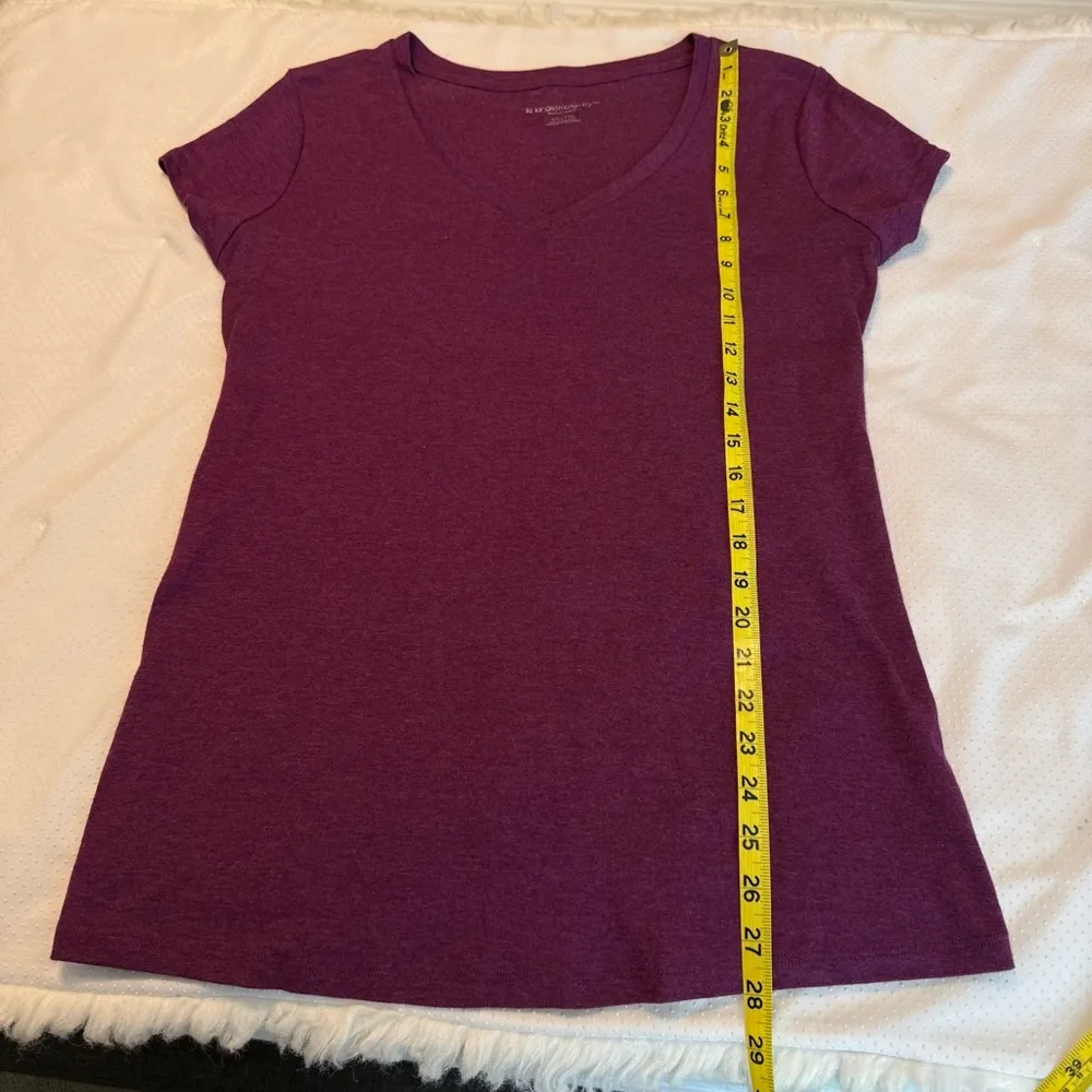 Liz Lange Maternity V-Neck Top Women’s XXL T Shirt Short Sleeve - Image 6