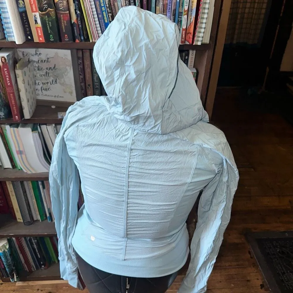 Lululemon In Flux aquamarine fitted 6 athletic jacket - Image 2