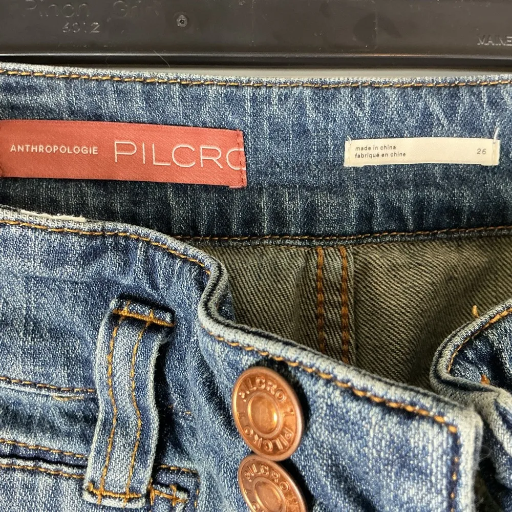 Pilcro Blue Straight Leg Women's Jeans - Image 3