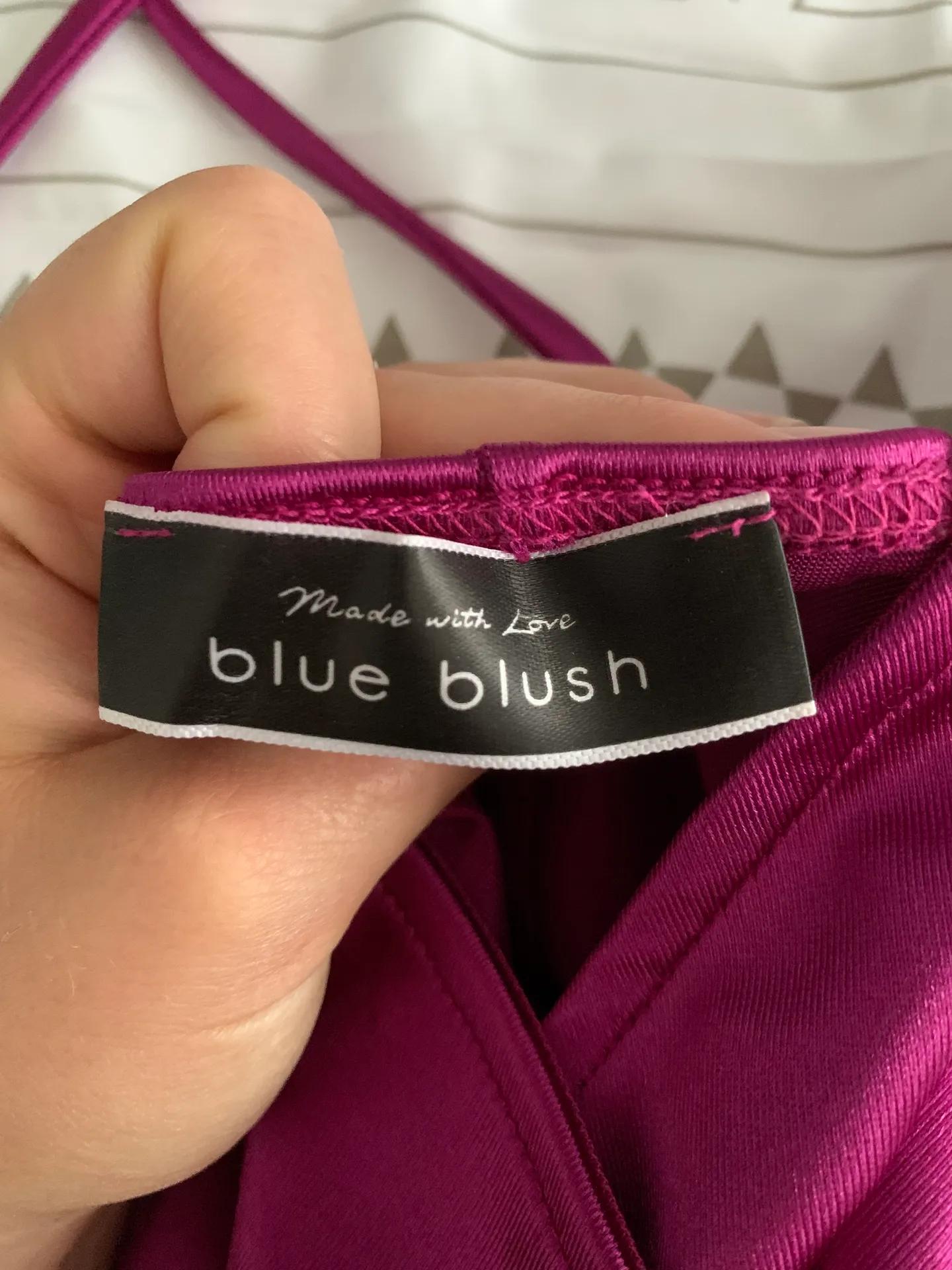 Blue Blush Pink Dress - Image 3