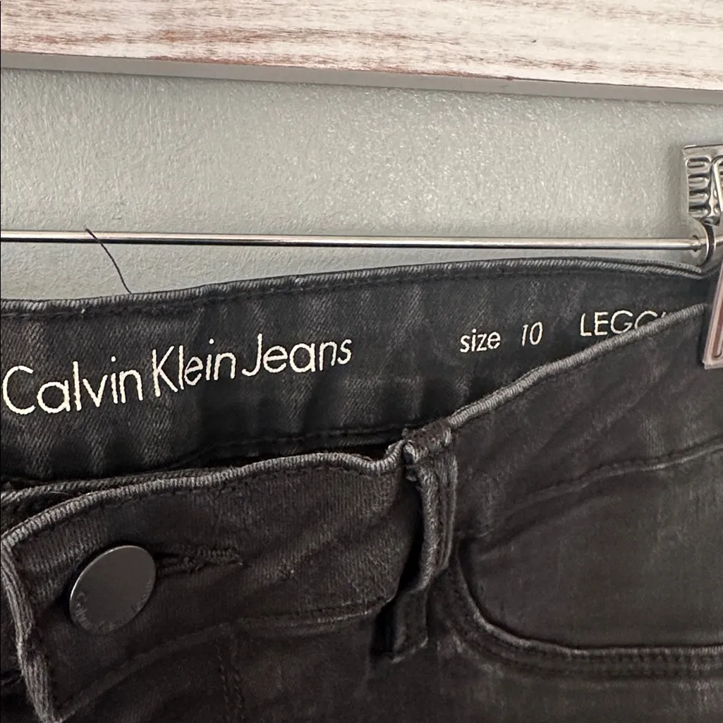 Calvin Klein Jeans Black Legging Jeans‎ - Image 3