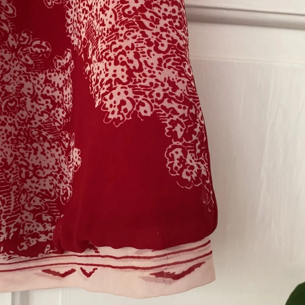 CAbi #162 Red Heart‎ of Township Cami Floral Patterned Top XS - Image 3