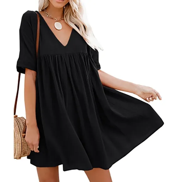 By Together Boutique baby doll dress black size 2XL . - Image 23