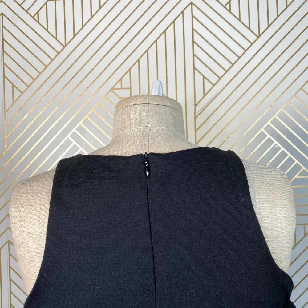 N/Nicholas Black Cold‎ Shoulder Sheath Dress Size 4 - Image 9