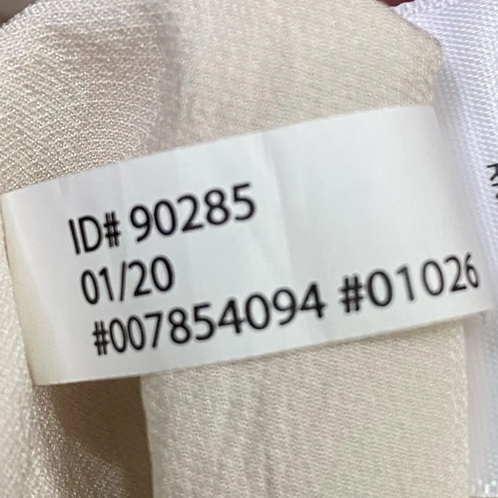 EXPRESS Beige Satin Utility Jumpsuit Overalls Size L - Image 12