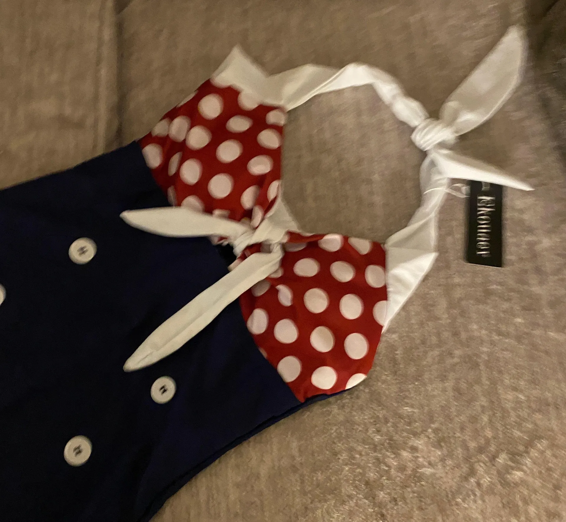 Ekouaer Womens Vintage Striped Swimsuit Monokini Boyleg Bathing Suit Swimwear - Image 3