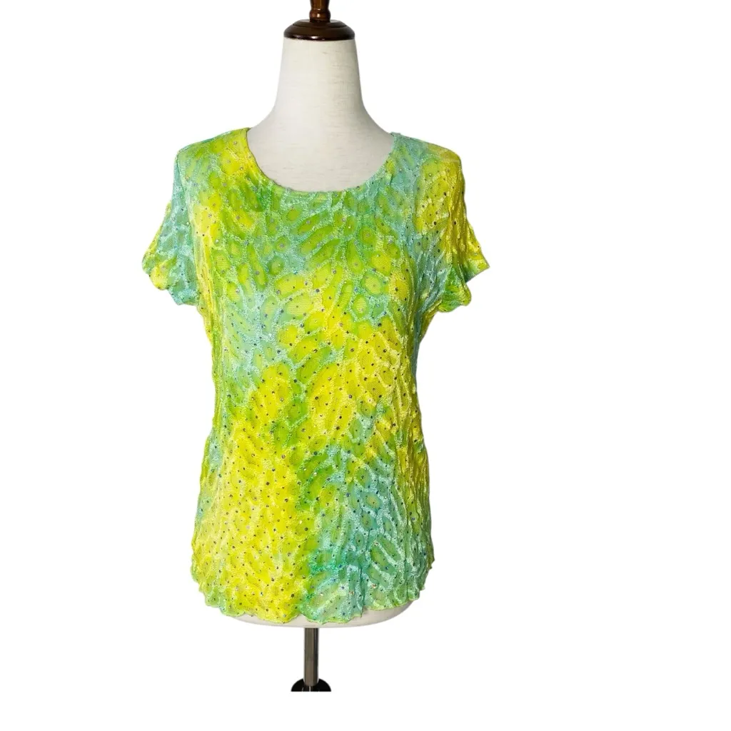 NWT VINTAGE DRESSBARN Sparkly Top - Image 2