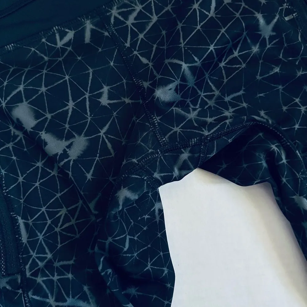 Lululemon Inspire Crop ll Full On Luxtreme Mesh Star Crushed Coal Leggings - Image 10