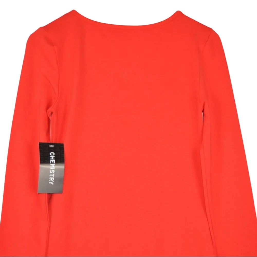 CHEMISTRY | Santa Women's Body Suit Christmas Outfit Size Medium - Image 2