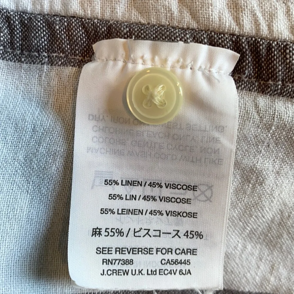 Madewell Maywood stripe linen blend shirt dress - Image 4