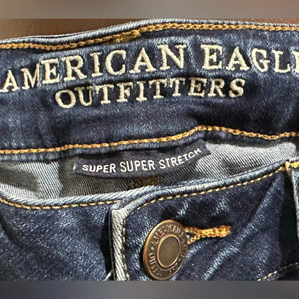 American Eagle  Super super stretch high rise jegging jeans size 10 - Image 7