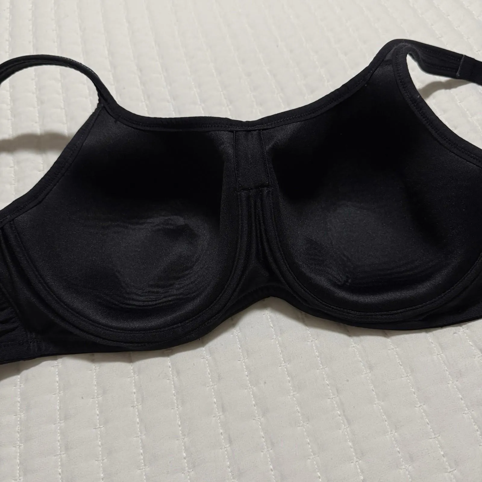 Chantelle High Impact Convertible Sports Bra Black 32DDD Underwire Full Coverage - Image 5