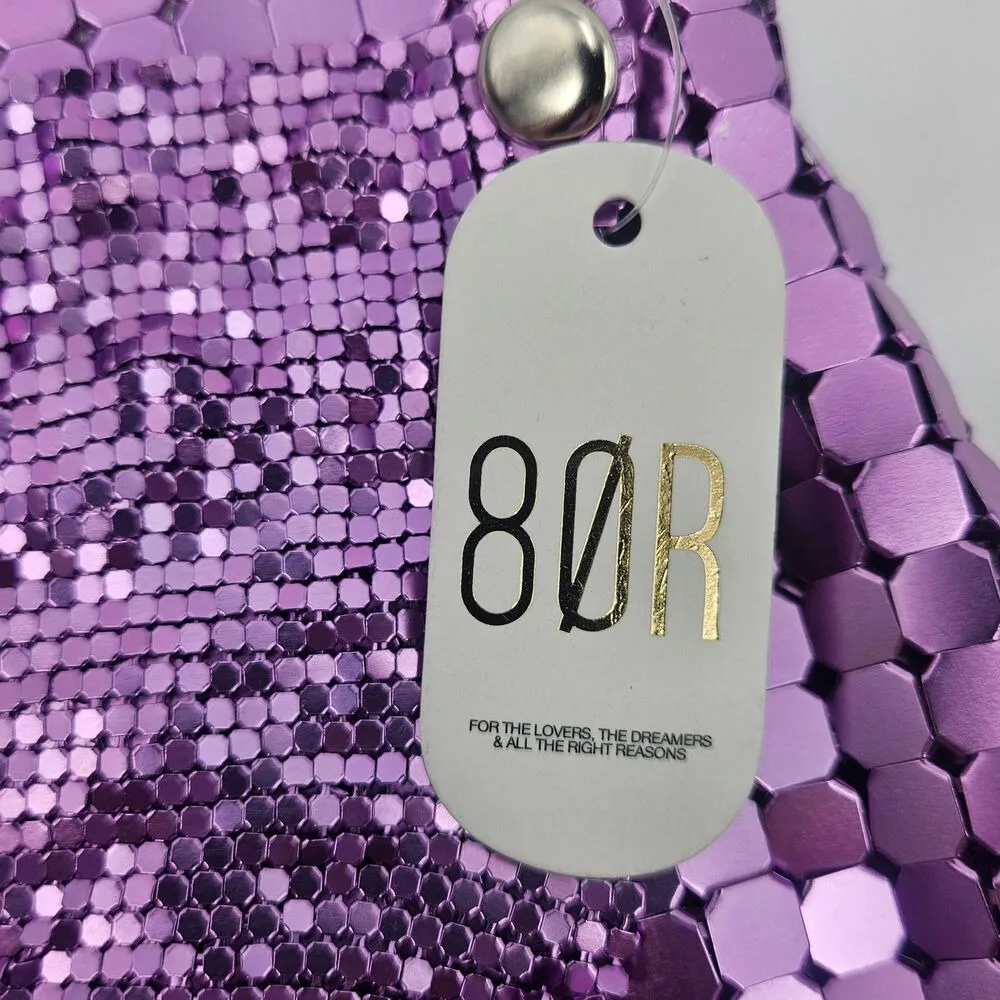 8‎ Other Reasons Colorblock Chainmail Set Pink Purple XS-S - Image 10