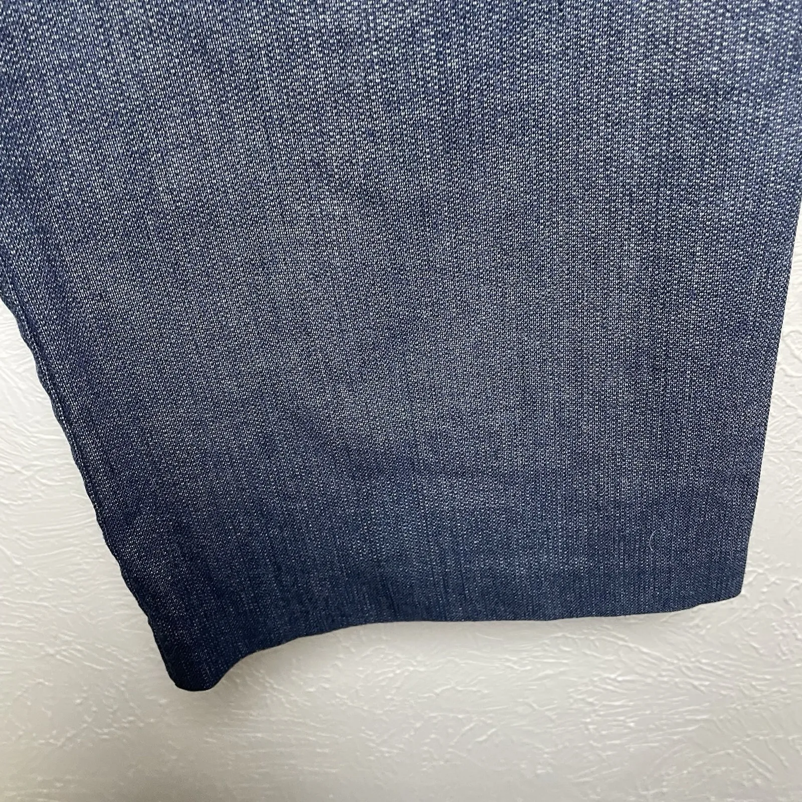 NY & Co 7th Avenue‎ Petite Suit Pants 10P Navy Blue Zip Pocket Dress Slacks - Image 5