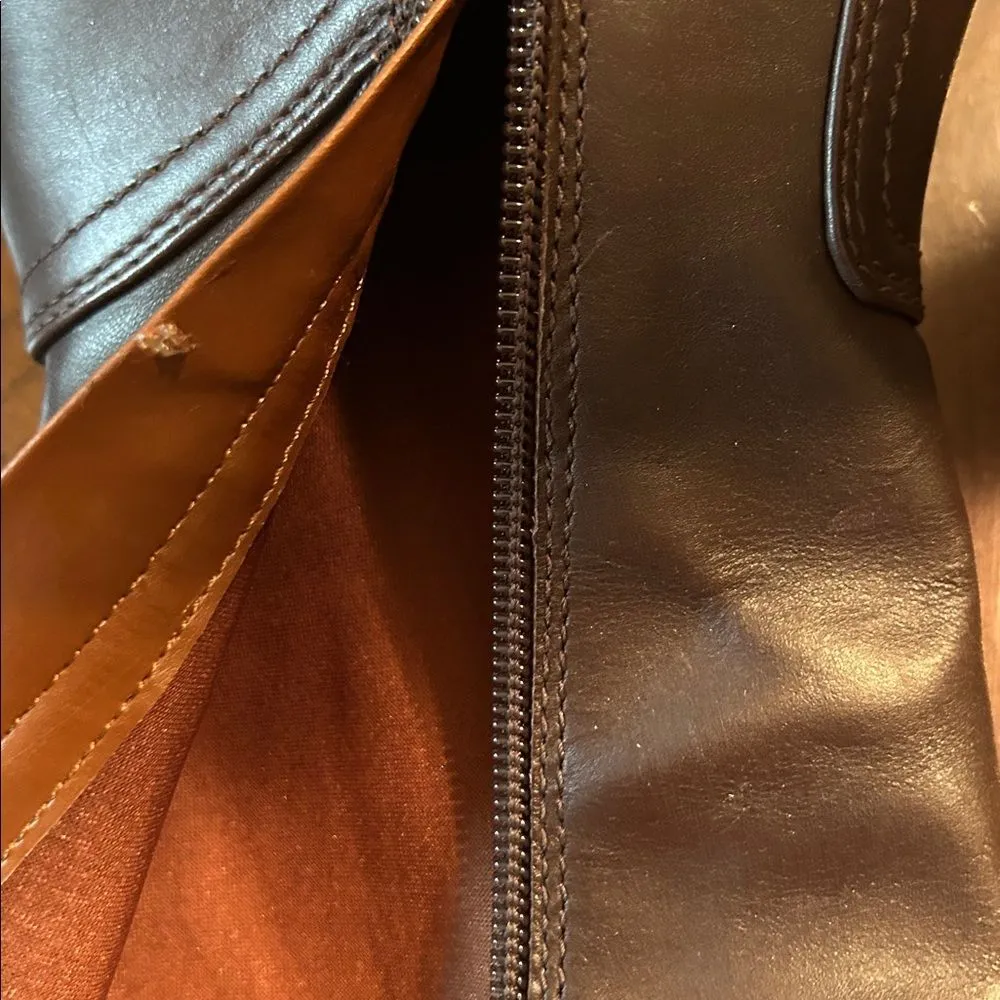 Gianni Bini Giani Bernini Brown Odettee Memory
Foam Block Heel Knee High Boots(Size 5M) - Image 10