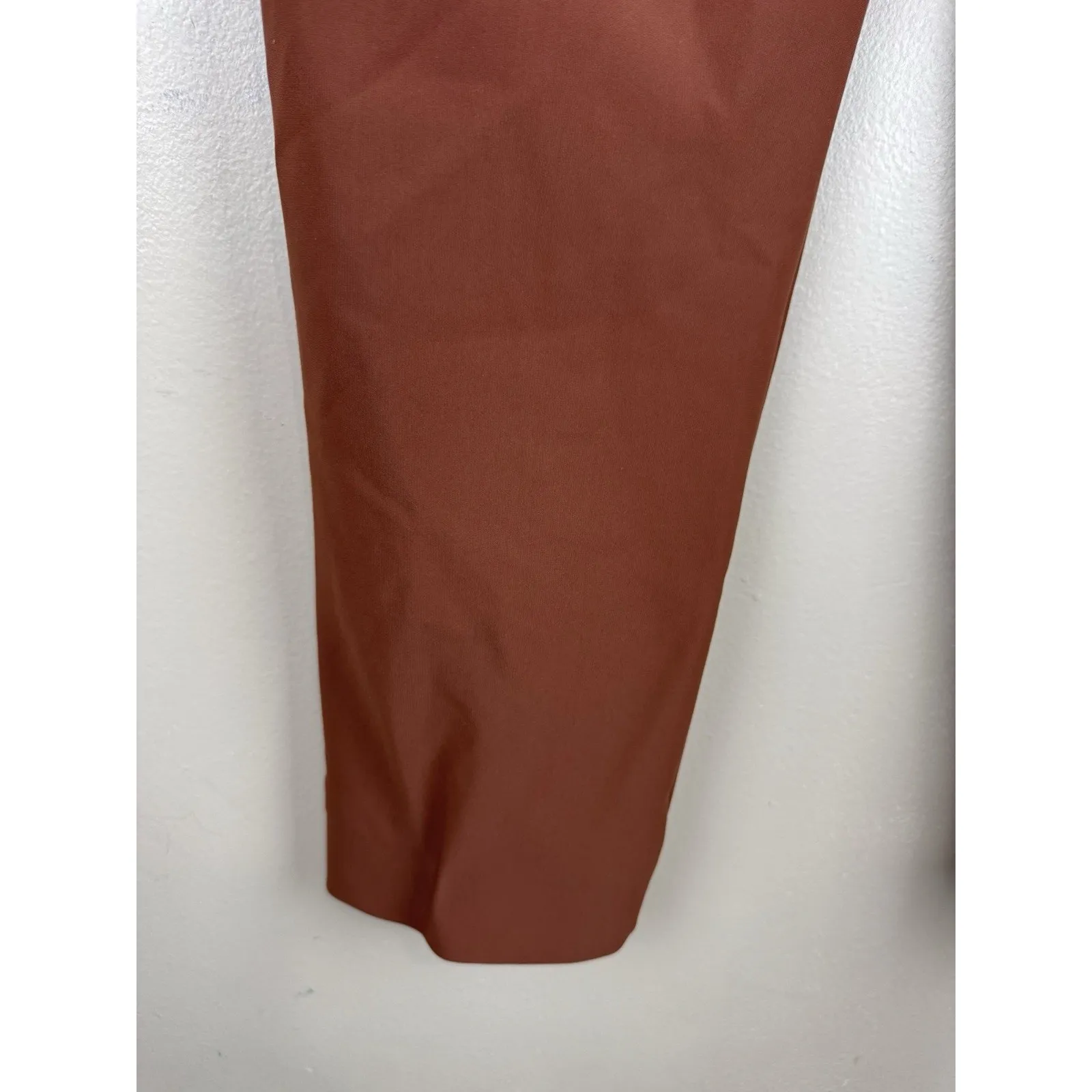 Athleta Stellar Skinny Trouser Pants Women’s Size 2 Brown Travel Casual Pockets - Image 5