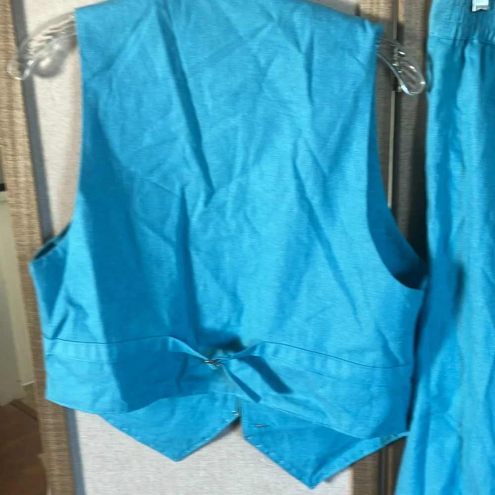 Spencer creations western style skirt and vest set medium - Image 3