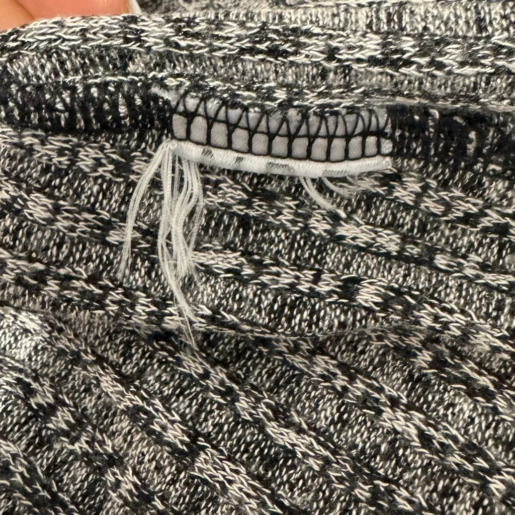 NBD Black and White Knit Top - Image 5