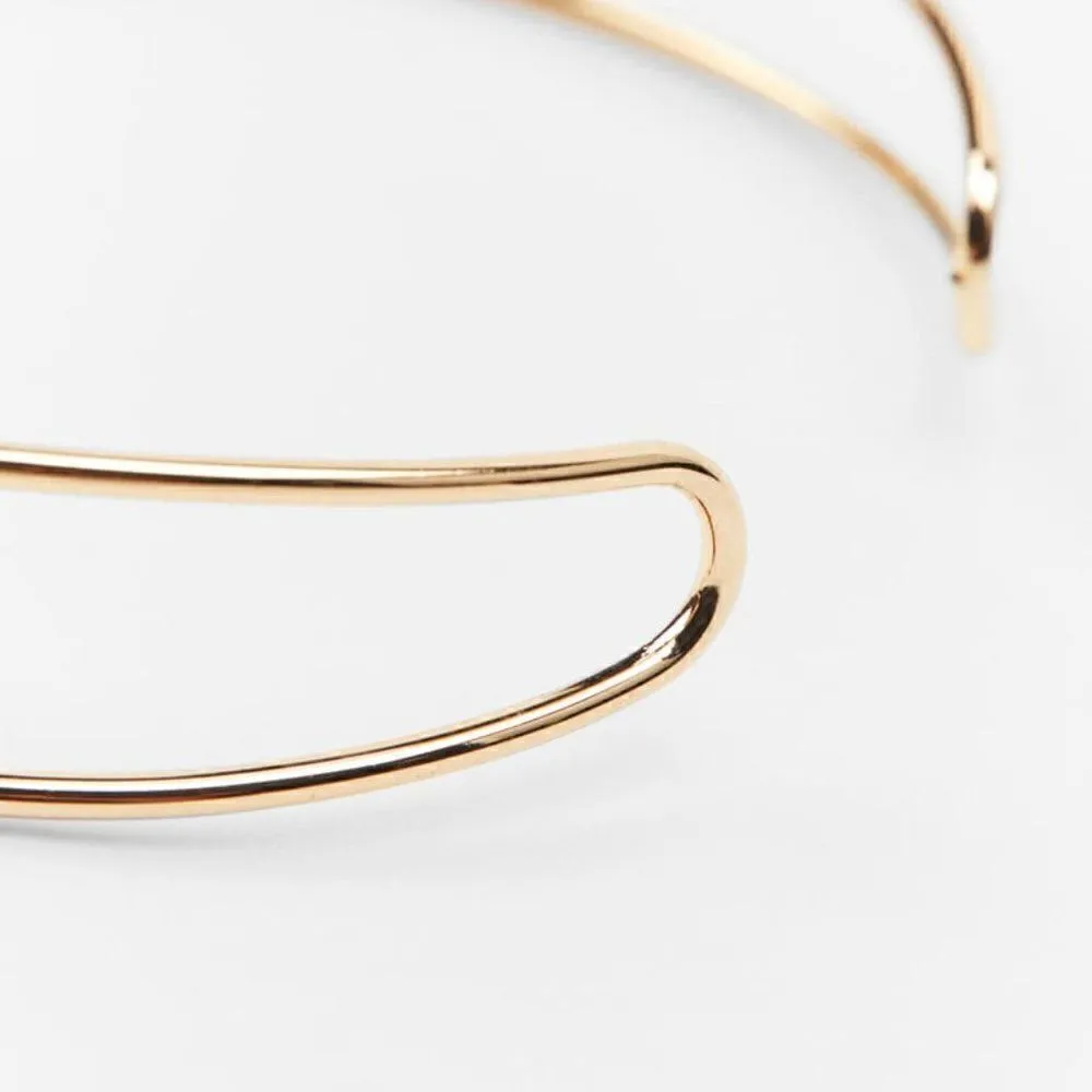 ZARA New!  Double Choker Necklace - Image 4