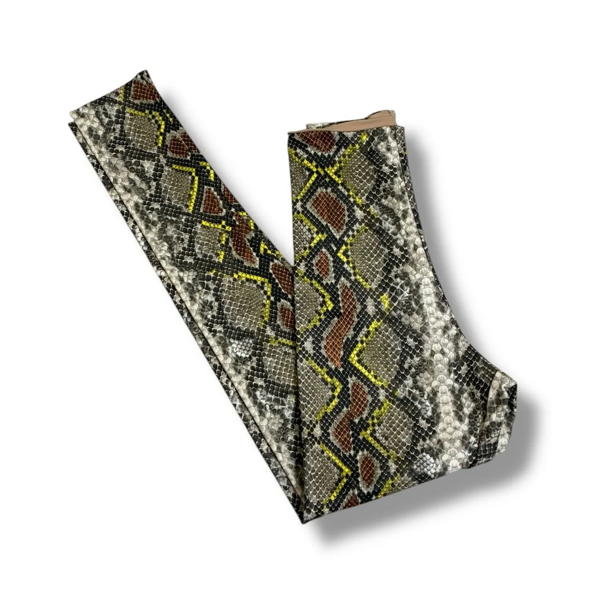 Commando faux animal legging with control neon snake NEW - Image 8