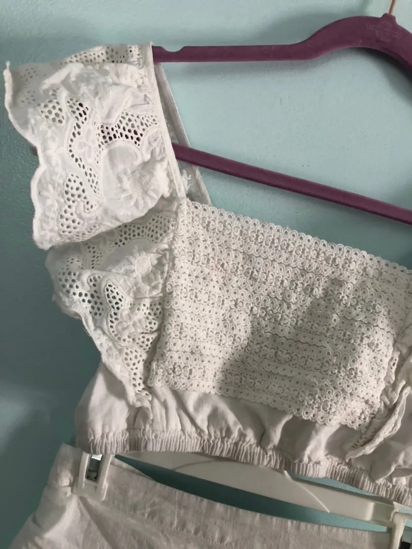 Somedays Lovin White Two Piece Set - Image 5