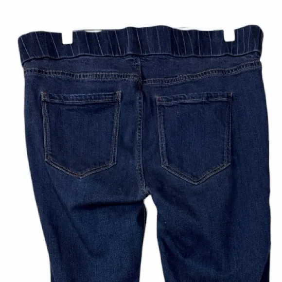 Liverpool Dark Wash Pull On Skinny Ankle Mid Rise Jegging Jeans Women’s Size 12 - Image 8