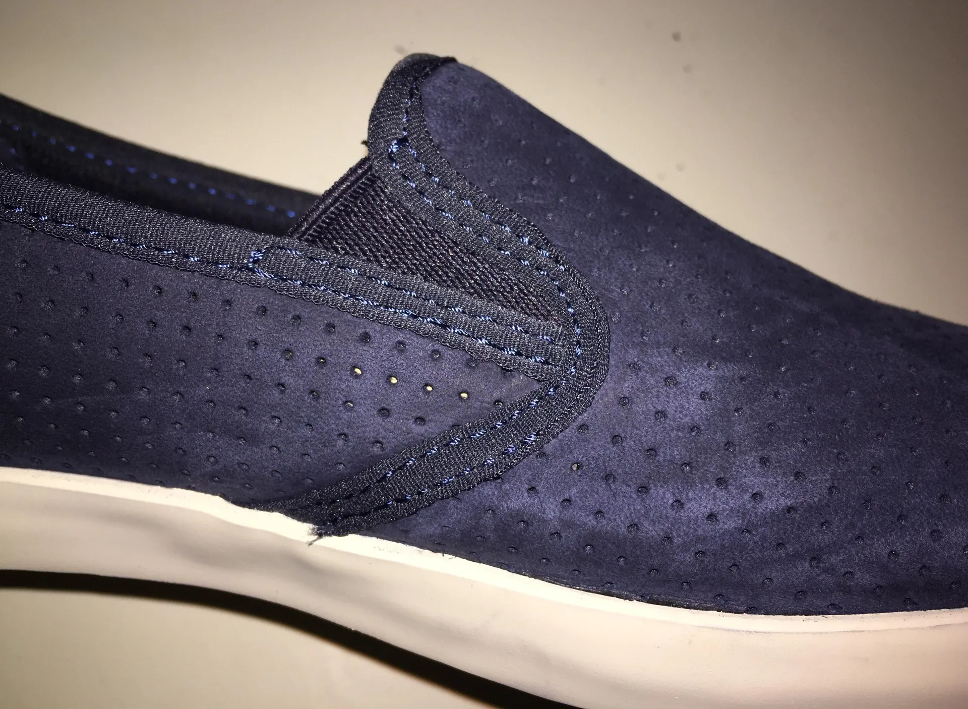 Timberland Navy Blue Slip-On Shoes - Image 4