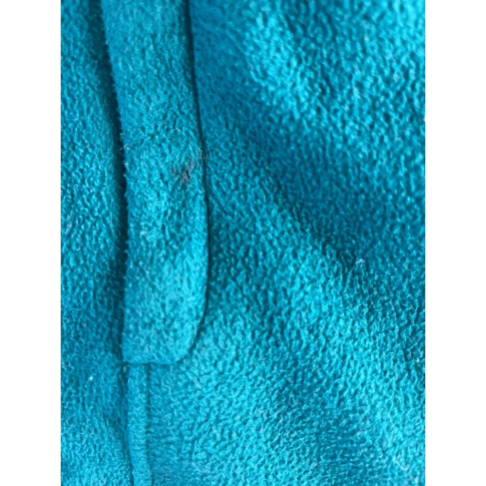 Women’s Fleece Teal North Face Jacket - Image 6