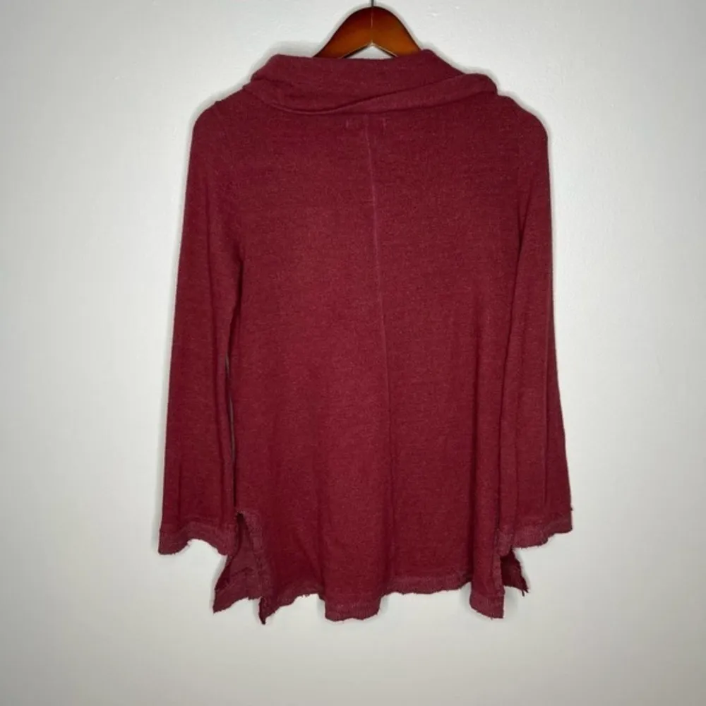 Anthropologie Maeve Risa Hacci Tunic Sweater cowl neck relaxed fit size XS - Image 8