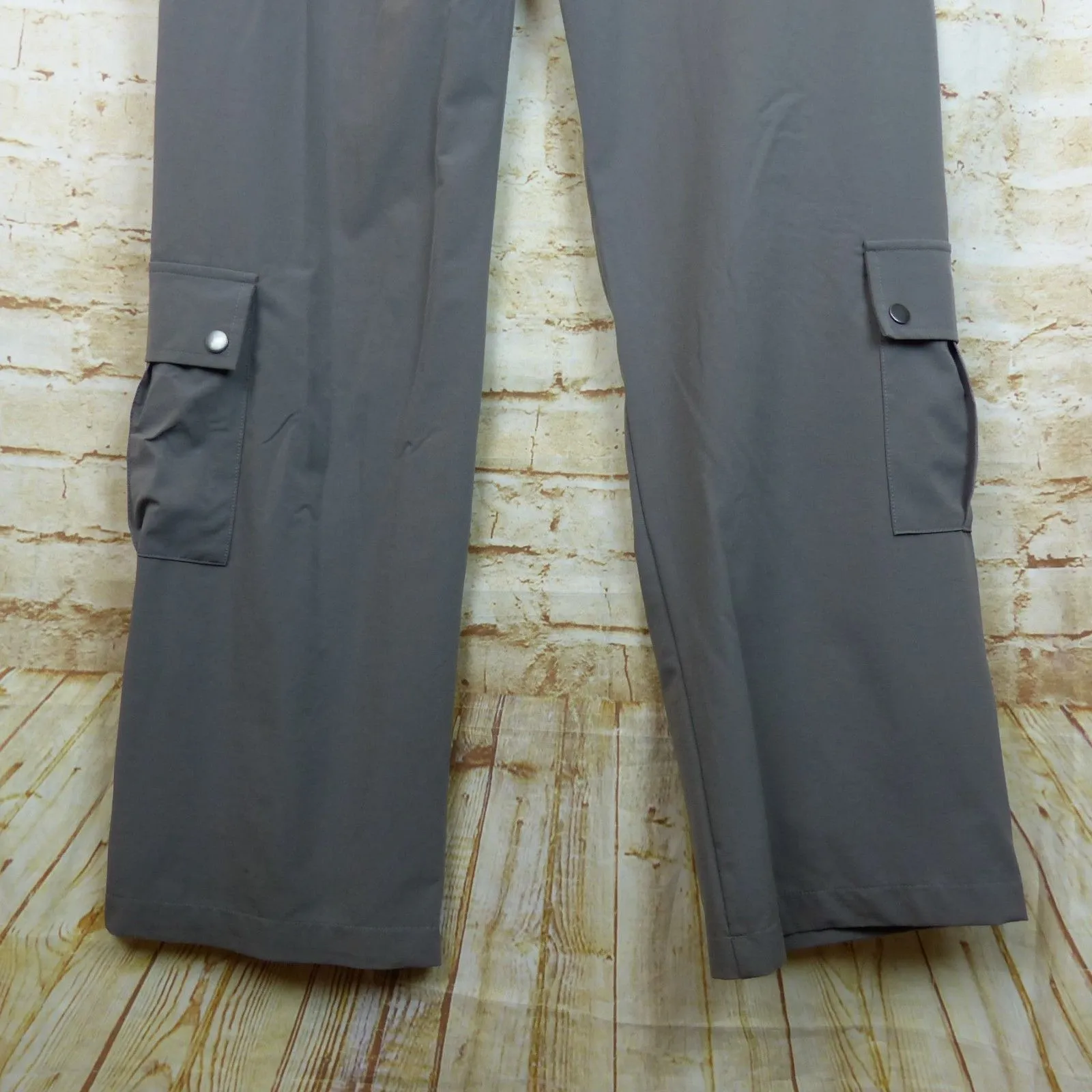 Dolls Kill dELiAs Gargo Pants Womens M Gray Empire Mind Relaxed Utility DuneCore - Image 12