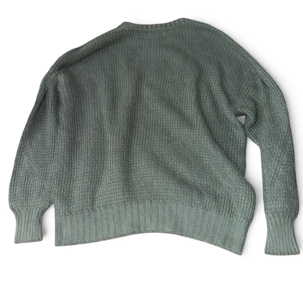 American Eagle Outfitters Green Crew Neck Sweater Size M - Image 2