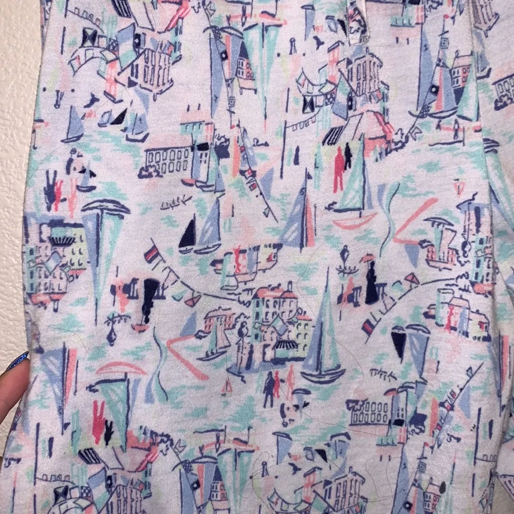 Adonna lighthouse nautical beach capri pajama pants - Image 4