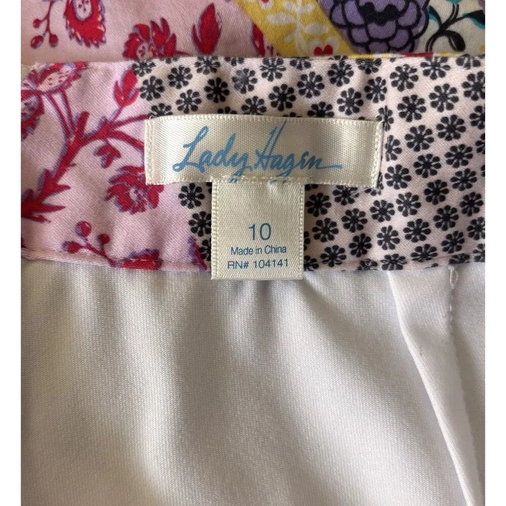 Lady Hagen Skort Pickleball Tennis Golf Skirt Activewear Paisley Floral Sz 10 - Image 5