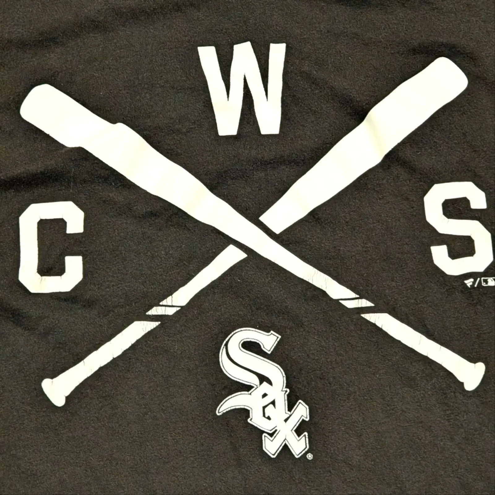 Chicago White Sox Shirt Womens Plus 2X 18 20 Graphic Logo‎ Hooded T-shirt Top - Image 2