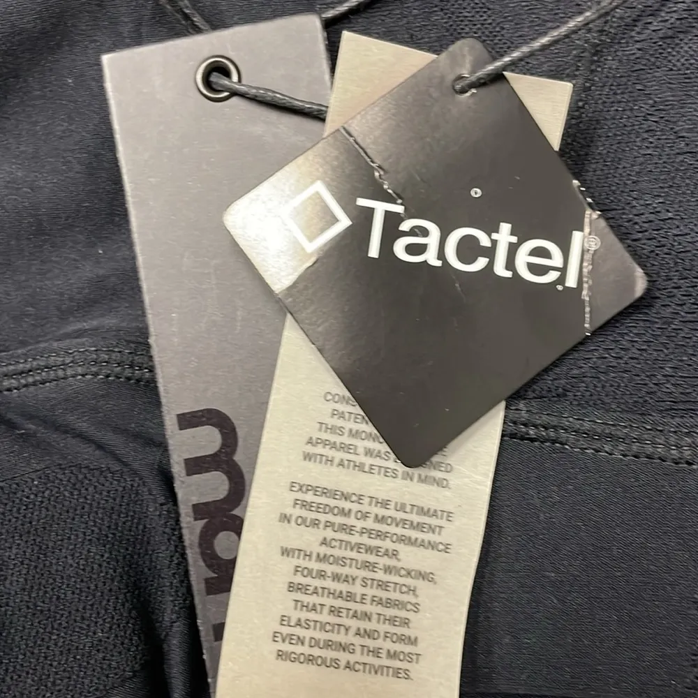 Mono B Black Racerback Sports Bra for Intense Workouts NEW Size small - Image 4